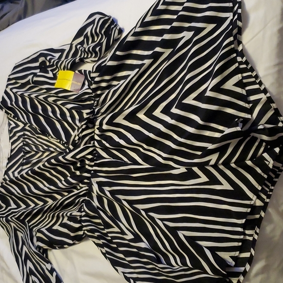 Plus size Zebra print romper, brand is Wet Seal - Picture 4 of 4